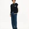 Kenzo Paris Emblem’ Varsity Cardigan in Mixed Cotton Kenzo Paris Emblem’ Varsity Cardigan in Mixed Cotton