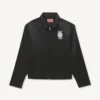 Kenzo Paris Emblem’ Zipped Coach Jacket in Coated Nylon