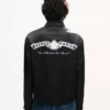 Kenzo Paris Emblem’ Zipped Coach Jacket in Coated Nylon