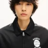 Kenzo Paris Emblem’ Zipped Coach Jacket in Coated Nylon