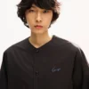 Kenzo Signature’ Baseball Short Sleeve Shirt in Cotton Poplin Kenzo Signature’ Baseball Short Sleeve Shirt in Cotton Poplin