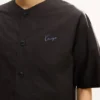 Kenzo Signature’ Baseball Short Sleeve Shirt in Cotton Poplin Kenzo Signature’ Baseball Short Sleeve Shirt in Cotton Poplin