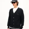 Kenzo Signature Cable’ Embroidered Knit Cardigan Kenzo Signature Cable’ Embroidered Knit Cardigan
