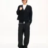 Kenzo Signature Cable’ Embroidered Knit Cardigan Kenzo Signature Cable’ Embroidered Knit Cardigan