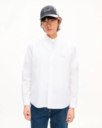 Kenzo Signature’ Casual Shirt in Seersucker Cotton