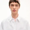 Kenzo Signature’ Casual Short Sleeve Shirt in Seersucker Cotton