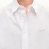 Kenzo Signature’ Casual Short Sleeve Shirt in Seersucker Cotton