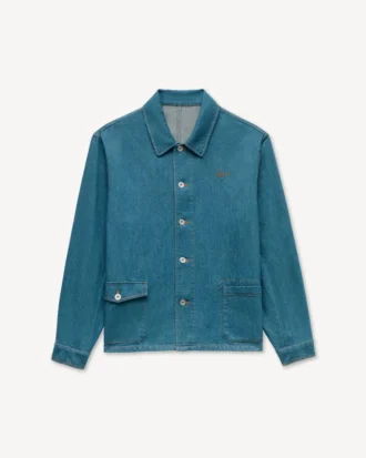 Kenzo Signature’ Chore Jacket in Japanese Denim Kenzo Signature’ Chore Jacket in Japanese Denim