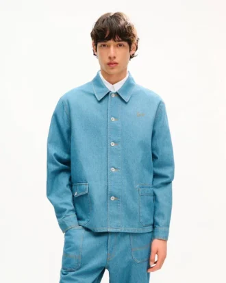 Kenzo Signature’ Chore Jacket in Japanese Denim Kenzo Signature’ Chore Jacket in Japanese Denim