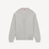 Kenzo Signature’ Embroidered Cardigan in Merino Wool Kenzo Signature’ Embroidered Cardigan in Merino Wool