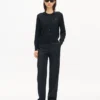 Kenzo Signature’ Embroidered Cardigan in Merino Wool Kenzo Signature’ Embroidered Cardigan in Merino Wool
