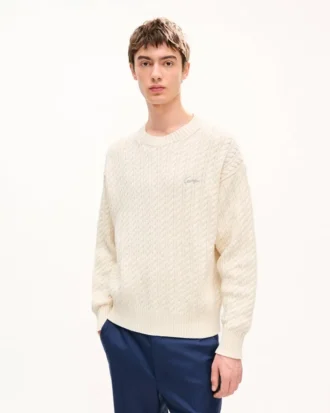 Kenzo Signature’ Embroidered Knit Jumper