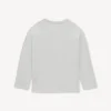 Kenzo Signature’ Embroidered Long Sleeves T-Shirt in Cotton Kenzo Signature’ Embroidered Long Sleeves T-Shirt in Cotton