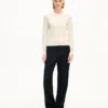 Kenzo Signature’ Embroidered Loose Knit Jumper in Cotton Wool Kenzo Signature’ Embroidered Loose Knit Jumper in Cotton Wool