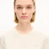 Kenzo Signature’ Embroidered Loose Knit Jumper in Cotton Wool Kenzo Signature’ Embroidered Loose Knit Jumper in Cotton Wool