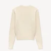 Kenzo Signature’ Embroidered Loose Knit Jumper in Cotton Wool Kenzo Signature’ Embroidered Loose Knit Jumper in Cotton Wool