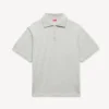 Kenzo Signature’ Embroidered Polo in Merino Wool Kenzo Signature’ Embroidered Polo in Merino Wool