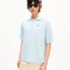 Kenzo Signature’ Embroidered Polo in Merino Wool Kenzo Signature’ Embroidered Polo in Merino Wool