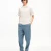 Kenzo Signature’ Embroidered Polo in Merino Wool Kenzo Signature’ Embroidered Polo in Merino Wool