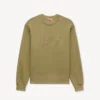 Kenzo Signature’ Embroidered Sweatshirt in Cotton Kenzo Signature’ Embroidered Sweatshirt in Cotton