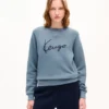 Kenzo Signature’ Embroidered Sweatshirt in Cotton Kenzo Signature’ Embroidered Sweatshirt in Cotton