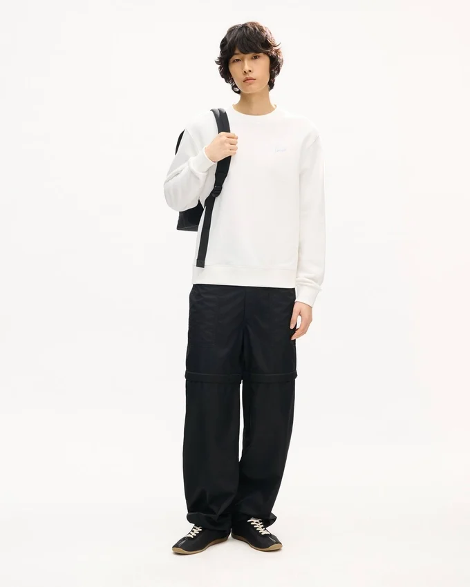 Kenzo Signature’ Embroidered Sweatshirt in Cotton Kenzo Signature’ Embroidered Sweatshirt in Cotton
