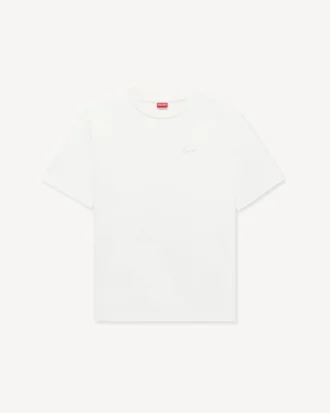 Kenzo Signature’ Embroidered T-Shirt in Cotton
