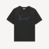 Kenzo Signature’ Embroidered T-Shirt in Cotton