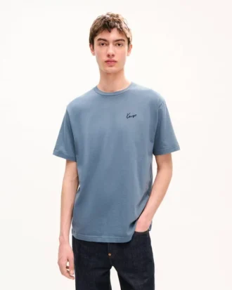 Kenzo Signature’ Embroidered T-Shirt in Cotton