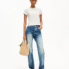 Kenzo Signature’ Embroidered T-Shirt in Cotton Kenzo Signature’ Embroidered T-Shirt in Cotton