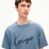 Kenzo Signature’ Embroidered T-Shirt in Cotton