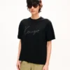 Kenzo Signature’ Embroidered T-Shirt in Merino Wool Kenzo Signature’ Embroidered T-Shirt in Merino Wool