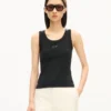 Kenzo Signature’ Embroidered Tank Top in Cotton Kenzo Signature’ Embroidered Tank Top in Cotton