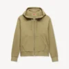 Kenzo Signature’ Embroidered Zip-Up Hoodie in Cotton Kenzo Signature’ Embroidered Zip-Up Hoodie in Cotton