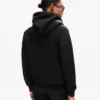 Kenzo Signature’ Embroidered Zip-Up Hoodie in Cotton Kenzo Signature’ Embroidered Zip-Up Hoodie in Cotton