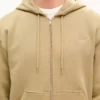 Kenzo Signature’ Embroidered Zip-Up Hoodie in Cotton Kenzo Signature’ Embroidered Zip-Up Hoodie in Cotton
