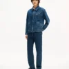 Kenzo Signature’ Genderless Utility Jacket in Japanese Denim Kenzo Signature’ Genderless Utility Jacket in Japanese Denim