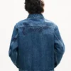 Kenzo Signature’ Genderless Utility Jacket in Japanese Denim Kenzo Signature’ Genderless Utility Jacket in Japanese Denim