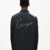 Kenzo Signature’ Light Coach Jacket in Cotton Nylon Kenzo Signature’ Light Coach Jacket in Cotton Nylon
