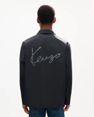 kenzo signature light coach jacket in cotton nylon 1 330x413 - Kenzo Signature' Light Coach Jacket in Cotton Nylon