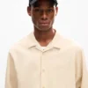 Kenzo Signature’ Oversized Shirt in Herringbone Cotton
