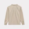 Kenzo Signature’ Oversized Shirt in Herringbone Cotton