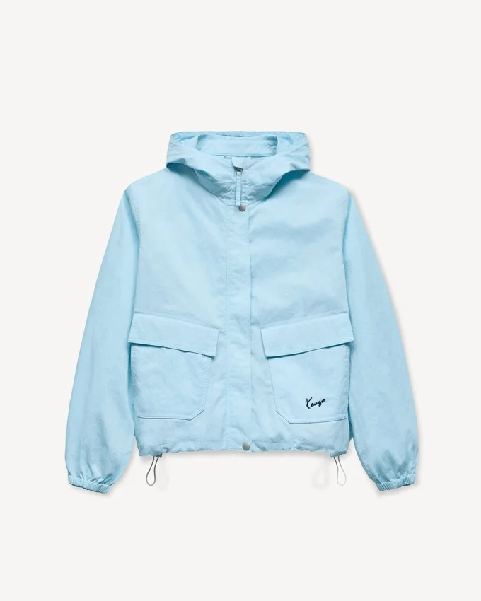 Kenzo Signature’ Short Windbreaker Kenzo Signature’ Short Windbreaker