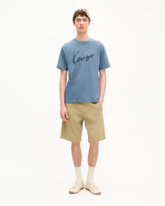Kenzo Signature’ Shorts in Cotton