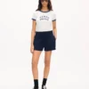 Kenzo Signature’ Shorts in Cotton Wool
