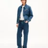 Kenzo Signature’ Straight Fit Jeans in Japanese Denim Kenzo Signature’ Straight Fit Jeans in Japanese Denim