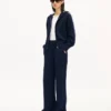 Kenzo Signature’ Straight Pants in Cotton Wool Kenzo Signature’ Straight Pants in Cotton Wool