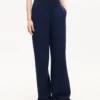Kenzo Signature’ Straight Pants in Cotton Wool Kenzo Signature’ Straight Pants in Cotton Wool