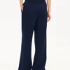 Kenzo Signature’ Straight Pants in Cotton Wool Kenzo Signature’ Straight Pants in Cotton Wool