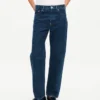 Kenzo Signature’ Straight Pants in Japanese Denim Kenzo Signature’ Straight Pants in Japanese Denim